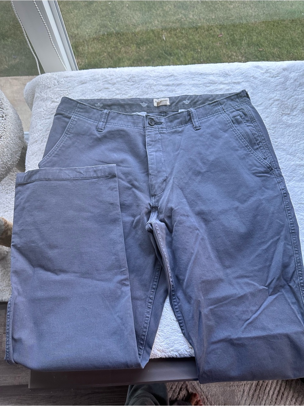 Dockers Men's Chino Pants in Slate Blue